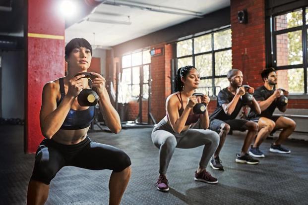 weighted squat